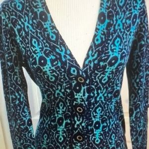 Tory Burch Merino Wool Cardigan